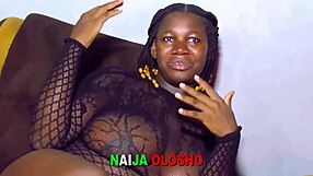 Naija babe lets him grope nipples then takes hard pounding missionary style