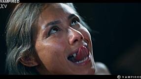 little puck transforms veronica leal into vampire slut with big tits kisses