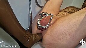 Miss Anna's uncensored messy bath fisting gets wildly extreme?