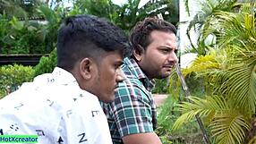 desi wife bends over for young stud's hardcore doggystyle anal to repay chubby husband's ranch debt cuckold style