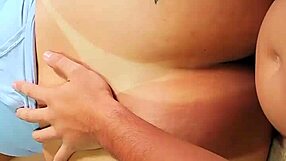 he pounds her wet pussy before cuck arrives for creampie cleanup