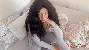 Viagra boner throbs as curvy stepmom milf pussy relieves it