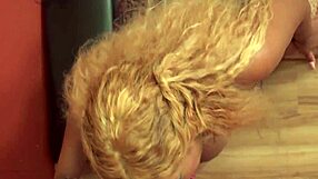 shanice the bbw ebony chokes on white gloryhole cocks then gets fucked hard