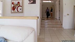 Ben English devours big tits milf's wet pussy lips before huge cock doggystyle and cowgirl pounding