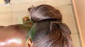 waking up to slide my lips down homeboy's thick black cock for morning relief