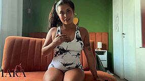 Your Athletic Brazilian Neighbor Rewards Your Help with Hot JOI Workout Session