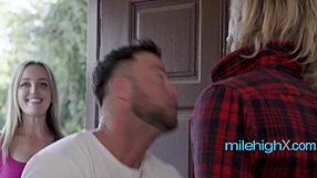 Aussie milf rides group cocks for bucket list passion bang