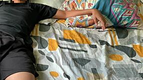 hermanastra horny for hermanastro sex while padrastros away, full hot story with dirty talk