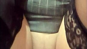 damn her huge black tits and wet pussy lips drip solo on bed...