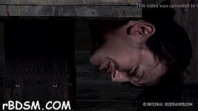 hey check out this beauty getting bound and fucked hard