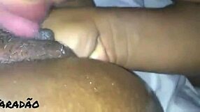 i shove my hand deep in her black pussy