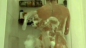 cute teen 18+ showers her tight shaved pussy so teasingly