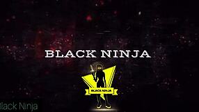 horny ebony neighbor with big ass and tits sneaks to garage. gate man smashes her hard