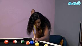 College Lesbians Pound Pool Table Hard