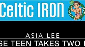 Petite Japanese Teen Asia Lee Deepthroats Monster Cock Cowgirl Rides Facial