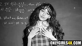 What if petite schoolmates Daisy Ronnie Violet lived their taboo lesbian fantasy?