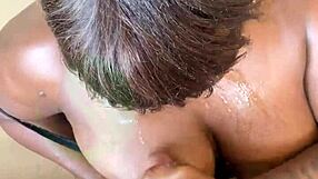 waking up to slide my lips down homeboy's thick black cock for morning relief