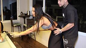 three naughty amateurs teach professor whose tits taste best in lingerie foreplay part 1
