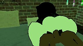 Friend's monster BBC creampies tight pussy raw while boyfriend slaves at work