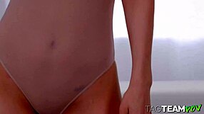 Enticing Milf Alix Lynx Fills Pussy and Ass with Two Huge Cocks