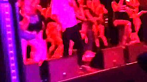 Tasia flashes mickey's dick with dirt nasty on fremont street stage hardcore