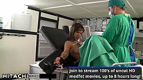 Alora Donna bound in latex screams through hitachi orgasms in prison