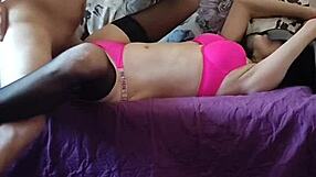 wow sporty wife and ripped husband capture steamy missionary homemade beauty! can you handle it?