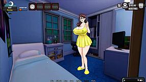 hey little man stepmom's huge tits tease in remake ep 3