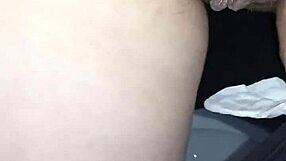 pregnant babe hits public toilet for outdoor thrill