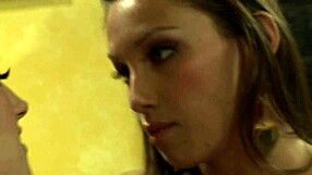 Cameron and Celeste Star Lesbian Doggystyle Fingering Deepthroat Lingerie Fishnets