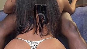 she loves bbc while hubby's away in amateur dorm fun