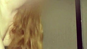 Oiled Skinny Teen Spreads Legs Wide for Threesome Double Penetration Thrill
