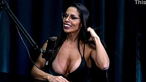 natzinha morena strips showing huge tits after interview