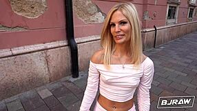 candee licious bimbo blonde deepthroats for pov facial