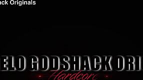 skinny blonde's first dap in 5on1 gangbang with double penetration