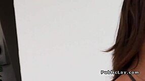 Perky Teen Flashes Tits Before Public Pov Fuck