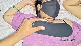 Indian Wife Shares Intense Threesome Passion with Husband and Friend at Home