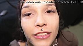 skinny latina stranger convinced for street to homemade pov ass fuck video