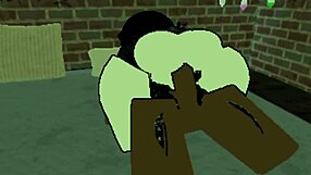 Friend's monster BBC creampies tight pussy raw while boyfriend slaves at work