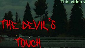 skinny goth church girls summon monster demon cock for halloween anal assfucking and cum facials