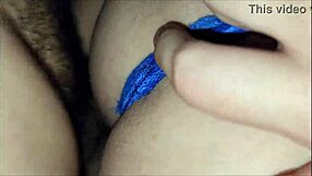 Cheating with cuñada's juicy hairy pussy in taboo creampie fuck