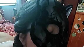 Skinny latina teen bride in white dress bent over dorm for rough doggystyle gaping pussy