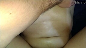 FRIEND'S BF SLIDES LONG WHITE COCK IN DURING STEAMY MASSAGE!