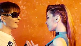 hey alex and caroline, ready for that steamy bisexual 3some kiss on the bed?