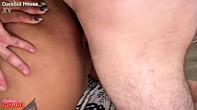 bbw wife films fat ass threesome for cuck hubby watch her moan!