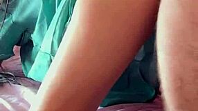 nurse lara sucks patient cock in halloween hospital