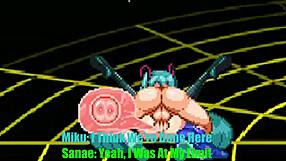 who wouldn't fuck vocaloid miku in this wild parody gangbang?