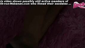 deutsche teen slut's huge tits bounce in homemade anal pov pounding