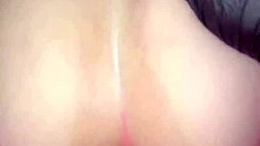 Colombiana sabrinafoxy's tight ass destroyed in rough anal pounding