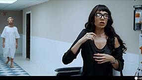 contractor vince karter freezes & rips clothes off milf boss turning her into bound fuckdoll for creampie facefuck & doggystyle!